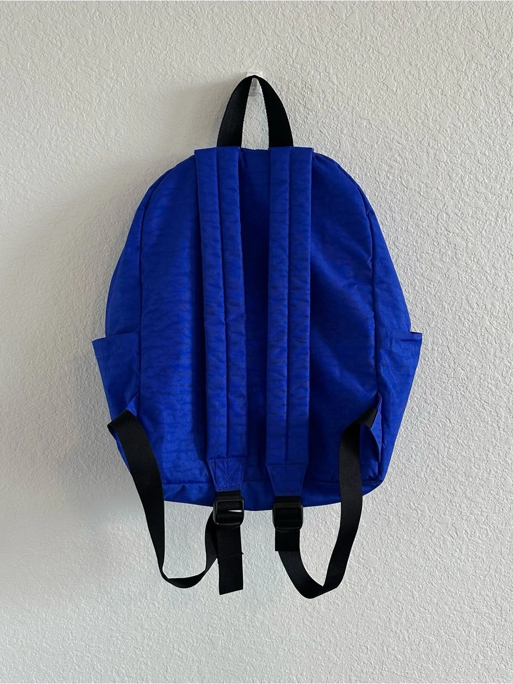 BAGGU Large Nylon Backpack Lapis Blue
